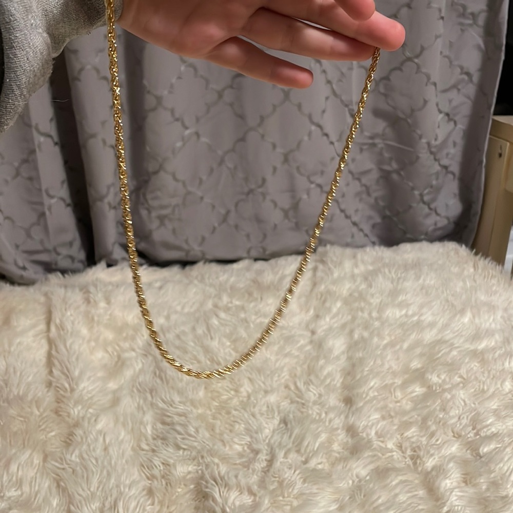 14K gold chain for both men and women